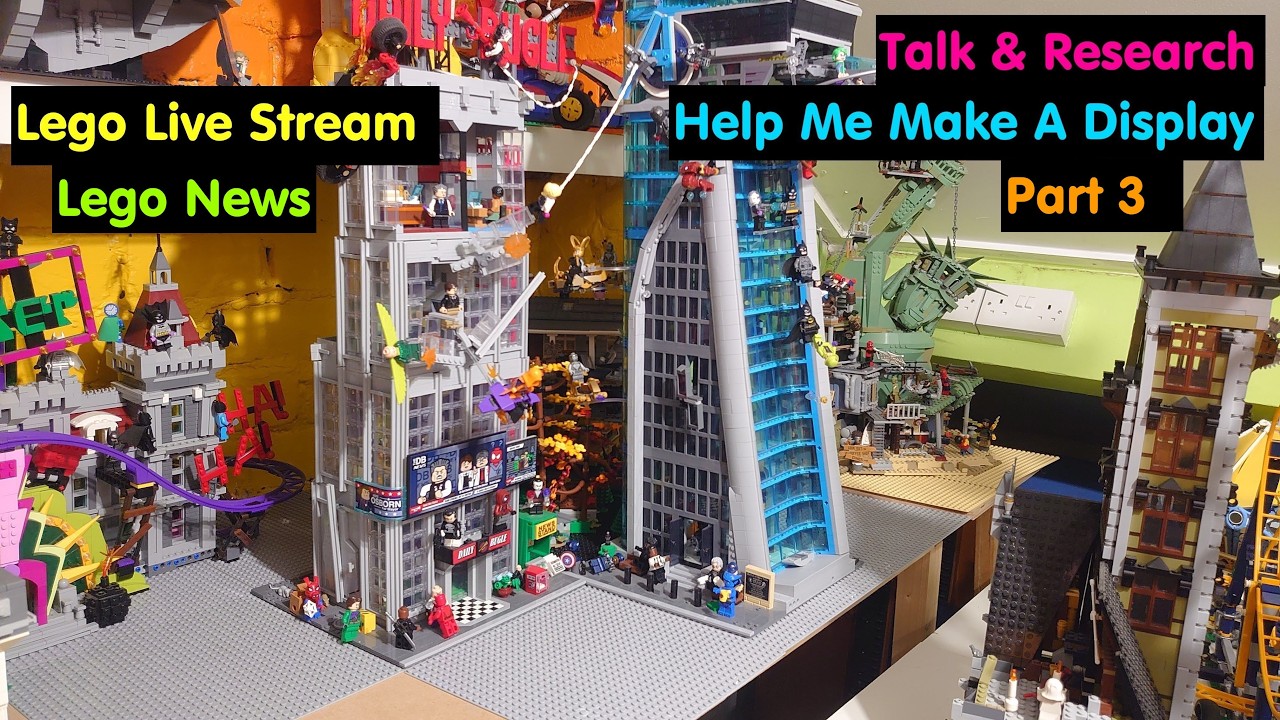 The Weekly Rebrick Live | Lego Talk & Older Set Research | Adding Marvel / DC Lego Minifigures