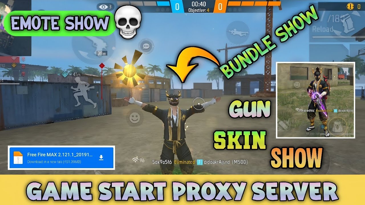 VVIP PROXY SERVER😱Bundle Show👺Emote Show🔥Gun Skin Show☠️#viral #freefire #proxy #server