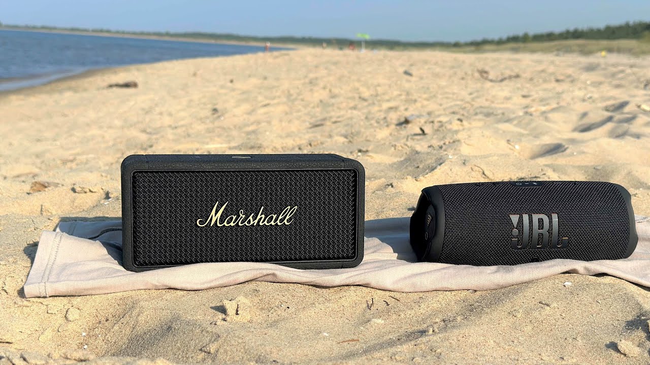 King on the Beach!!! JBL Charge 5 WiFi and the King at home Marshall Midelton Test Audio.