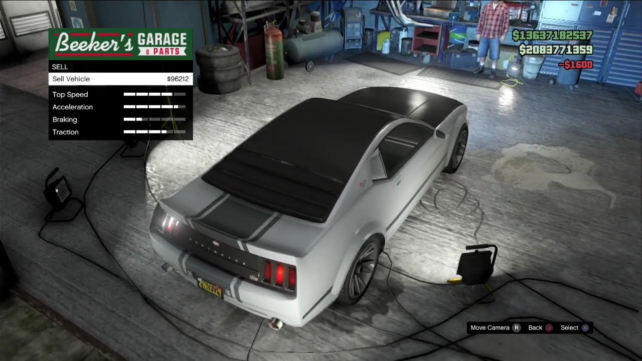GTA RE:V PS3 Gameplay customizing my car