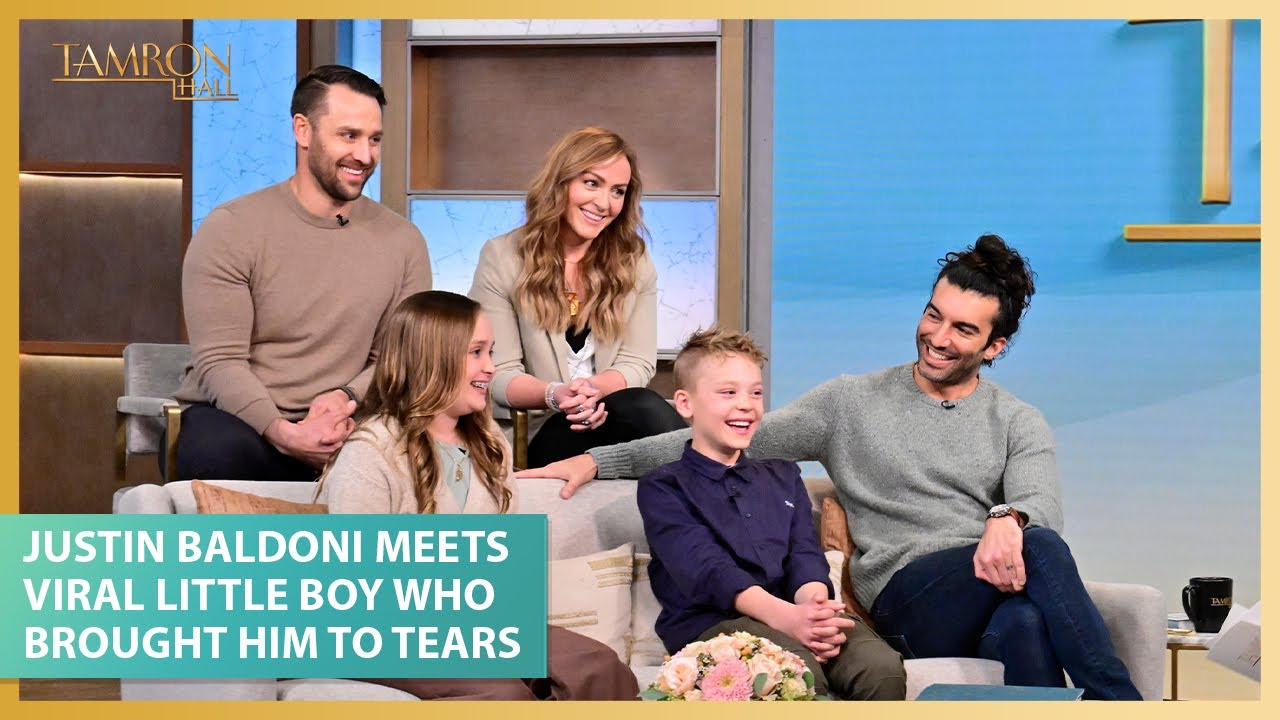 Justin Baldoni Meets Viral Little Boy Who Brought Him to Tears
