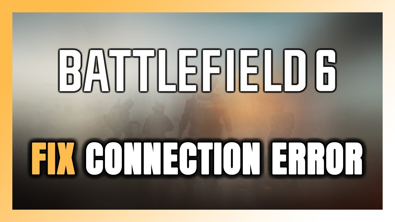 Jak naprawić błąd połączenia / błąd serwera w Battlefield 6!