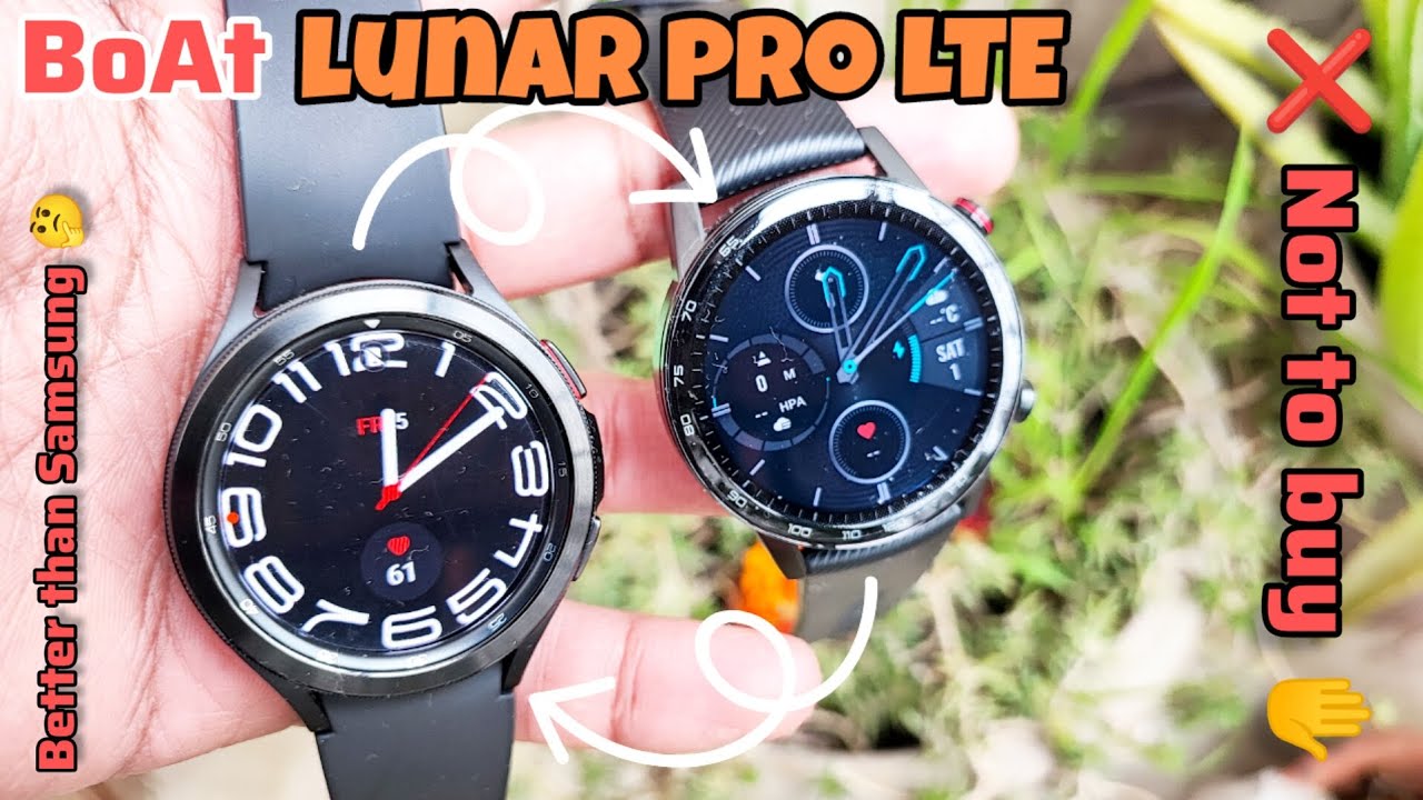 ✋ not to buy | Esim smartwatch from boat or noise | let's check 🤔 | boAt lunar pro LTE | new launch