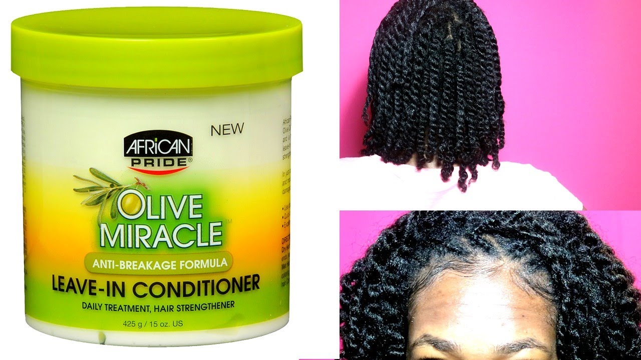 Best Affordable  LEAVE IN CONDITIONER For DRY 4b/4c Natural Hair | African Pride Olive Miracle