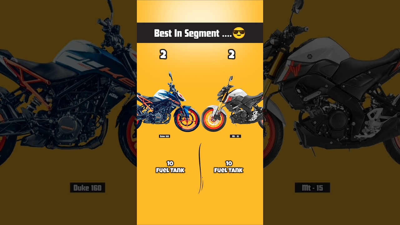 Duke 160 Vs Mt-15 