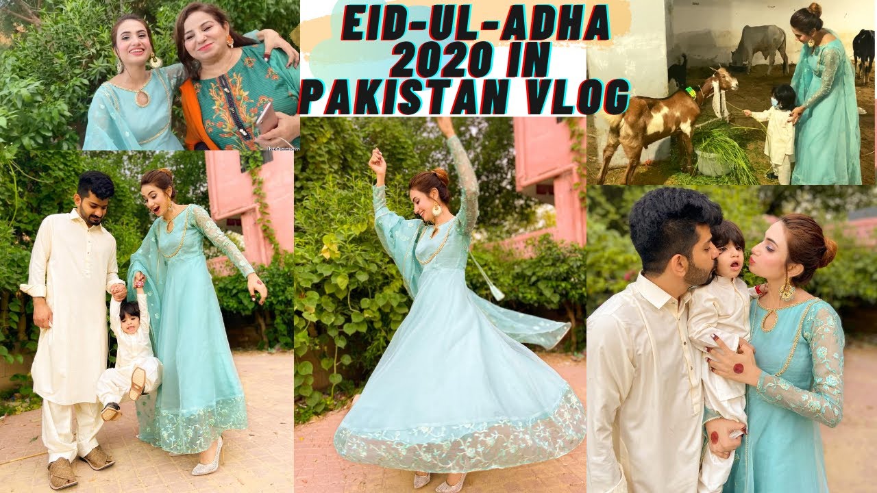 FIRST EID-UL-ADHA IN PAKISTAN WITH HUSBAND | SidraMehran VLOGS