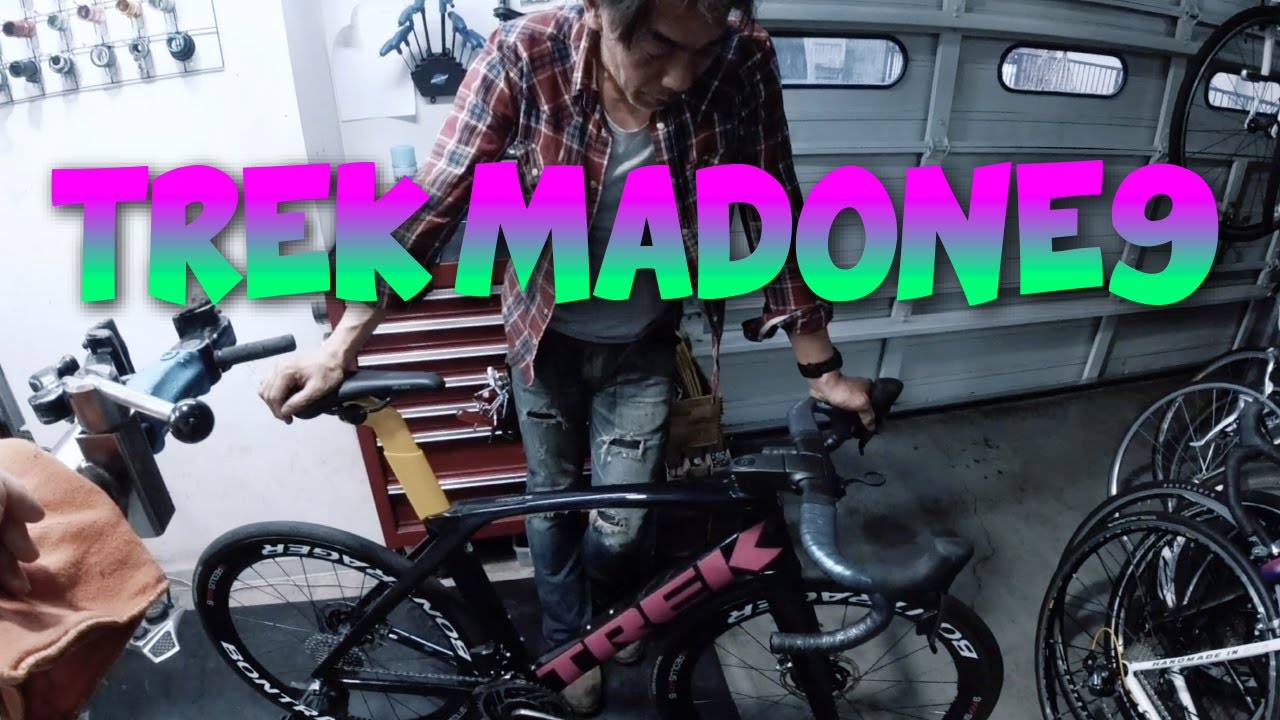 【最新！TREK MADONE SLR9 DISC eTapAXS 2020年をチェック】サイパラの中田さんが言いたいことを雑談の中で全部。エアロの向かう先は。トレック  マドン