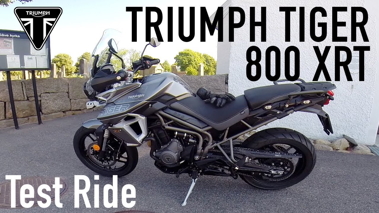 Triumph Tiger 800 XRT Test Ride