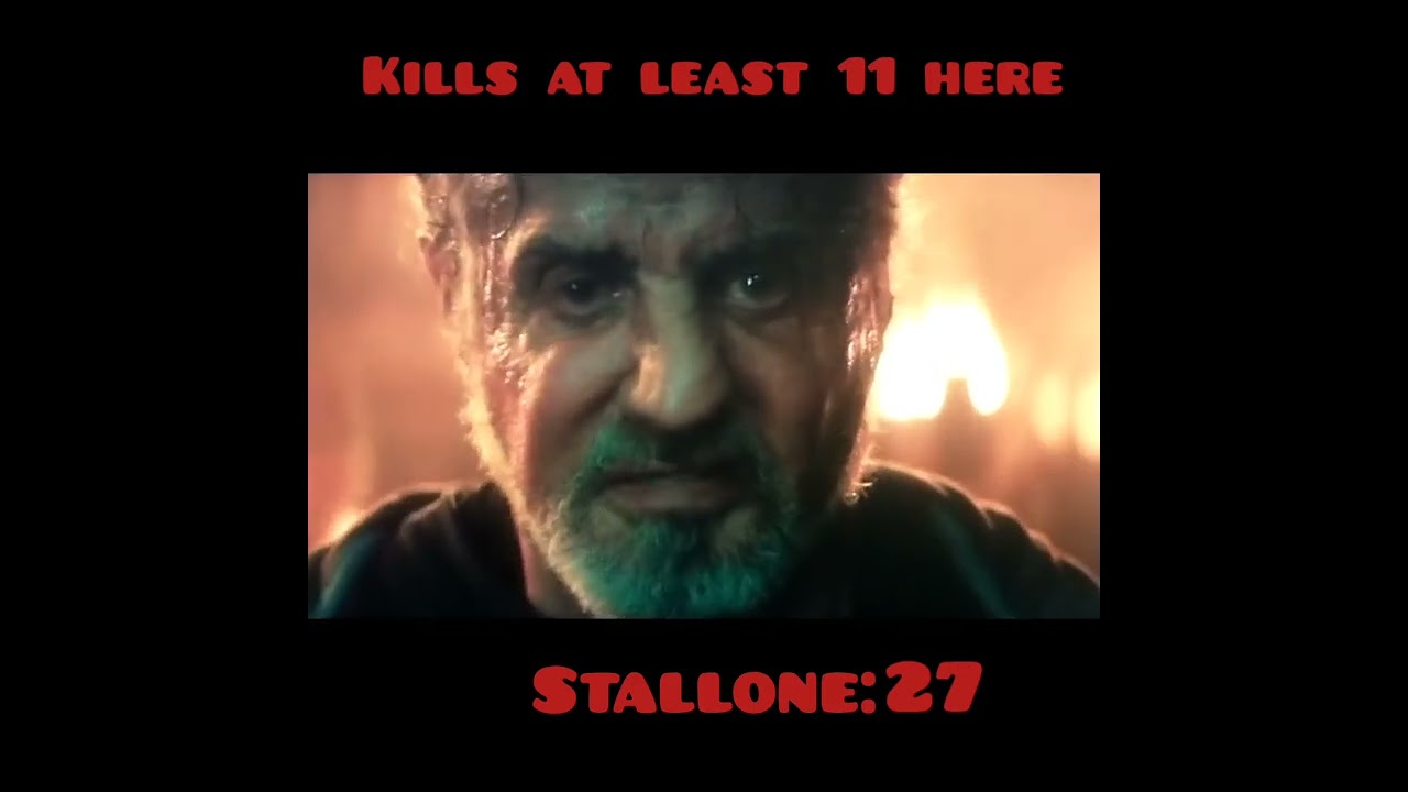 Samaritan (2022) Sylvester Stallone killcount