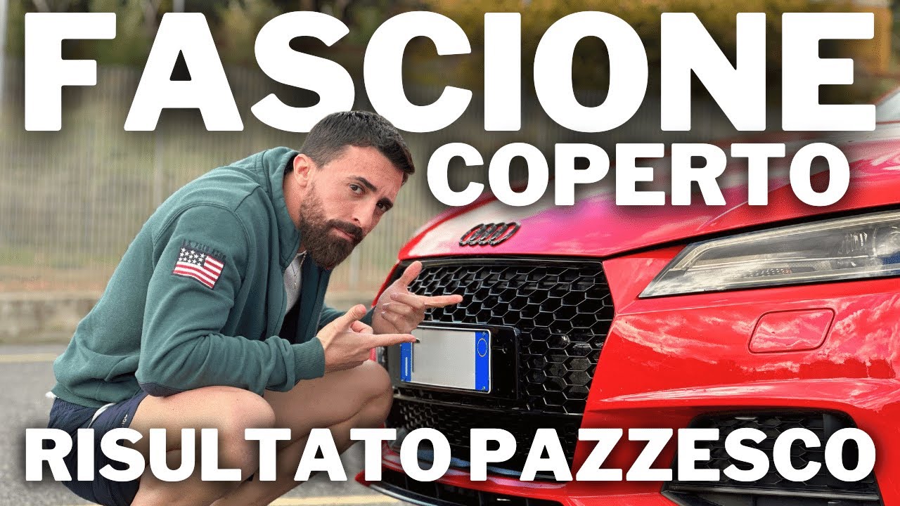 GRIGLIA AUDI TT 🚀 | Ho coperto il FASCIONE
