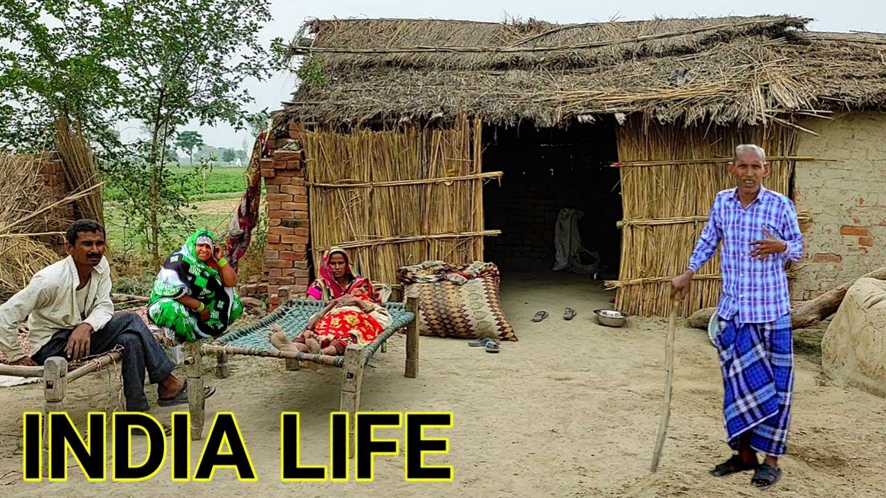 Poor People Of India ~ Village Life Indian ~ Rural Life Uttar Pardesh ~ UP Rural