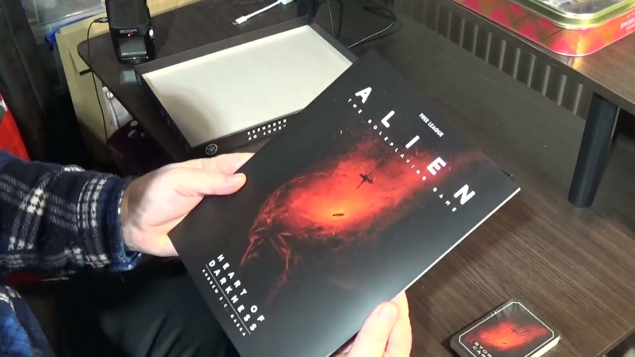 Unboxing Alien RPG Heart of Darkness