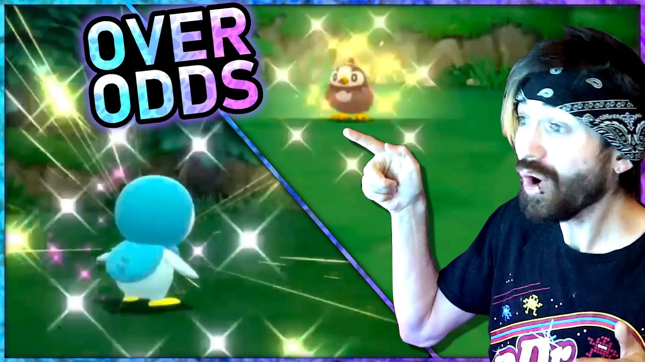 FINALLY - SHINY STARTER PIPLUP IN BDSP AFTER 4347 SRs! OVER ODDS + Uncatchable Starly Fail!