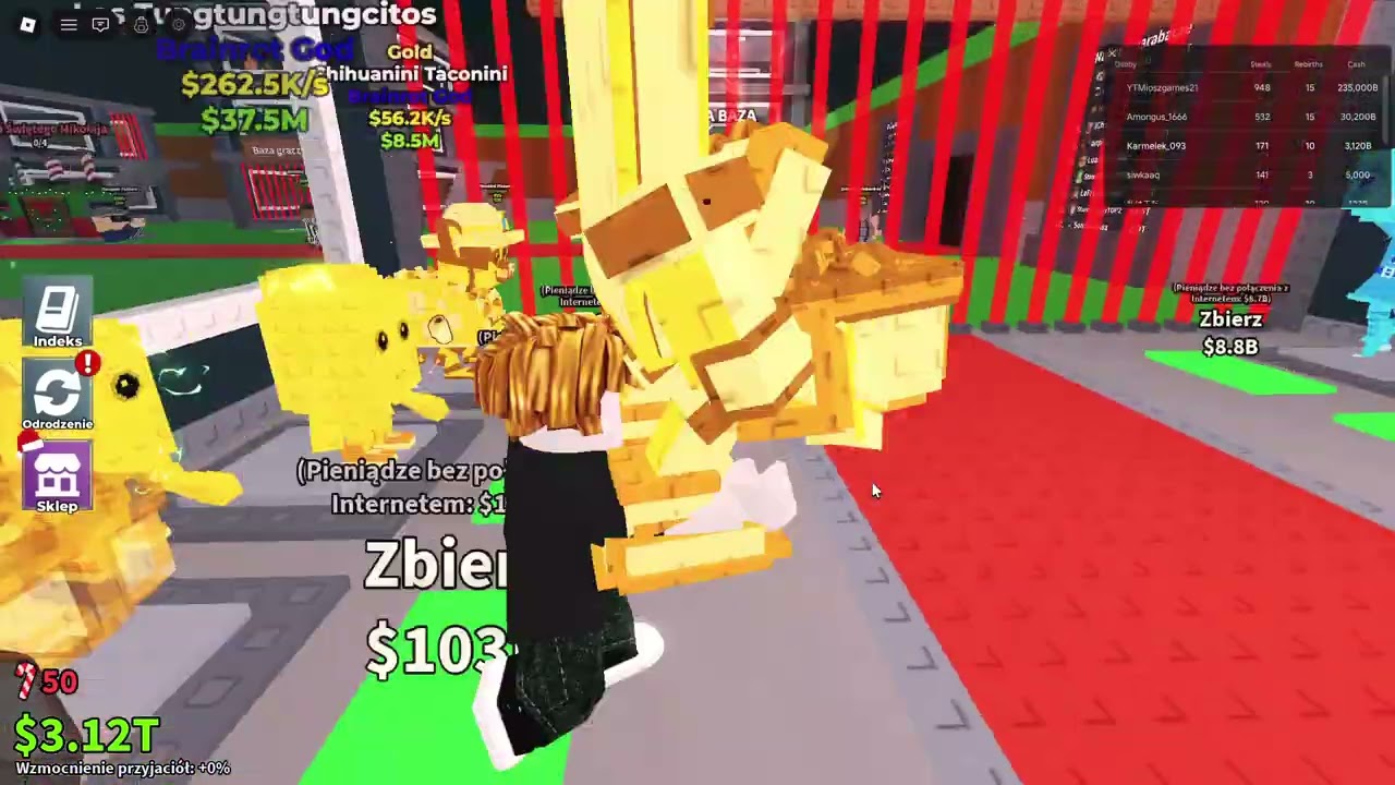 Roblox steal a brainrot ukradlem tung tunga?