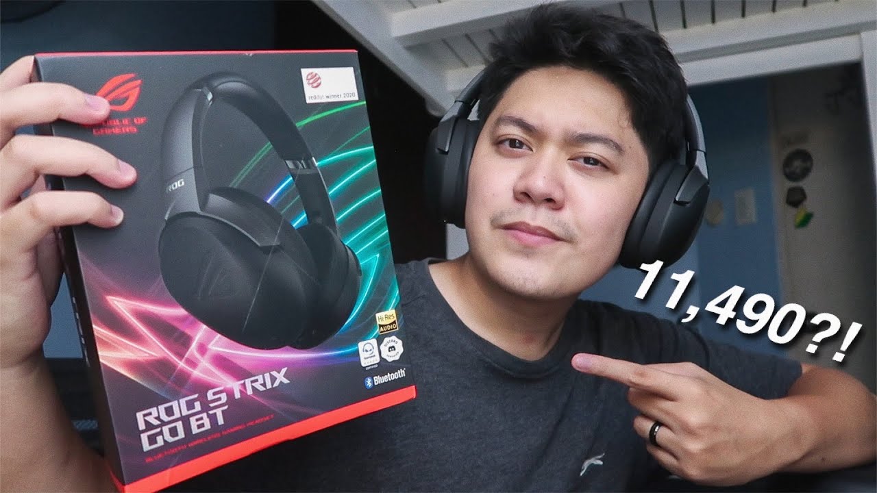 ASUS ROG Strix Go BT Wireless Gaming Headset Review! (Philippines)
