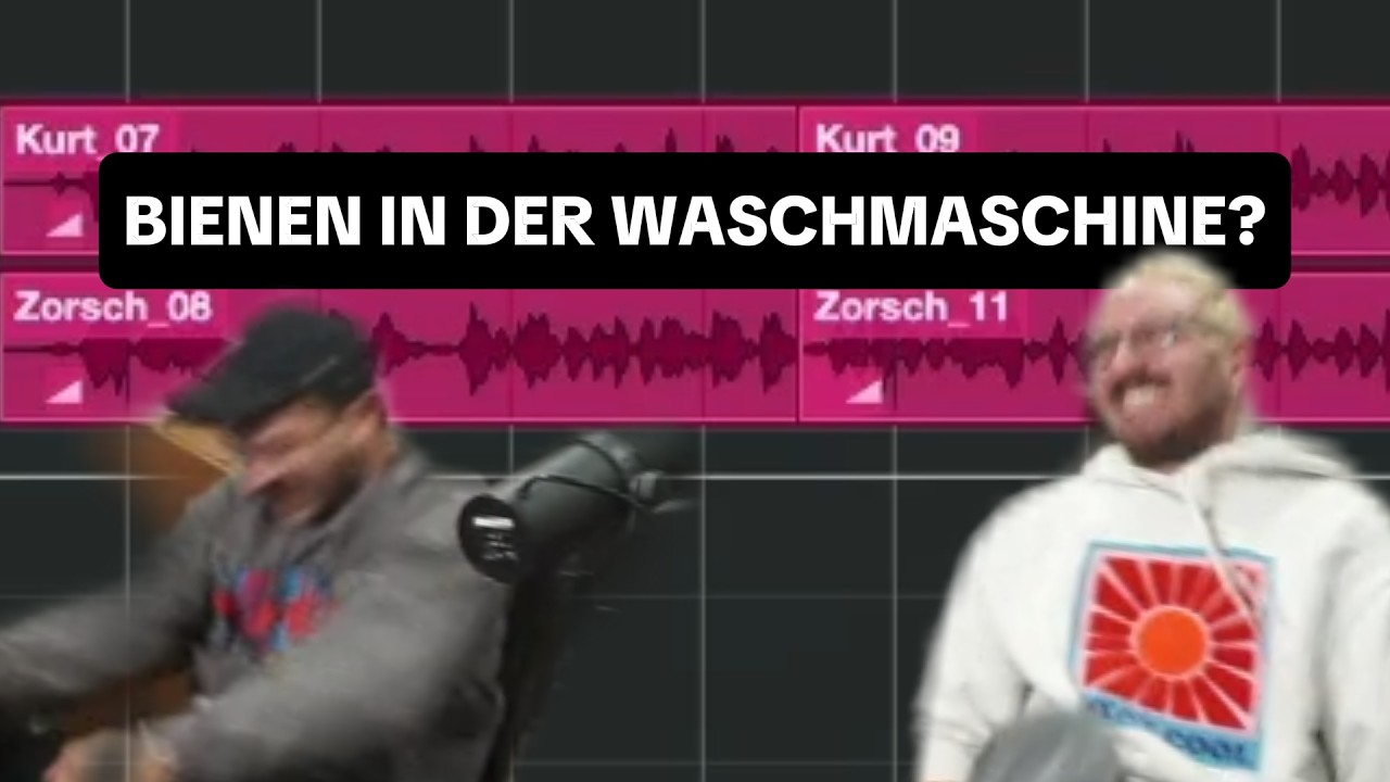 BIENEN IN DER WASCHMASCHINE? - Zorsch und Kurt checken ob das geht!