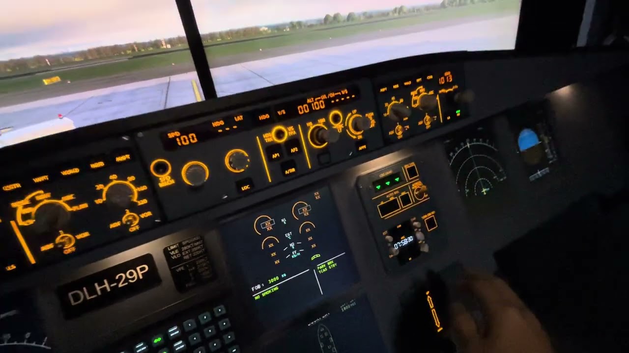 A320 Home Cockpit Winwing Winctrl Throttle + Autobrake + ECAM Panel