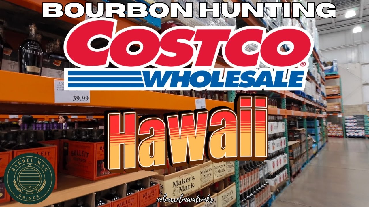 Поиск бурбона в магазинах Costco на Гавайях