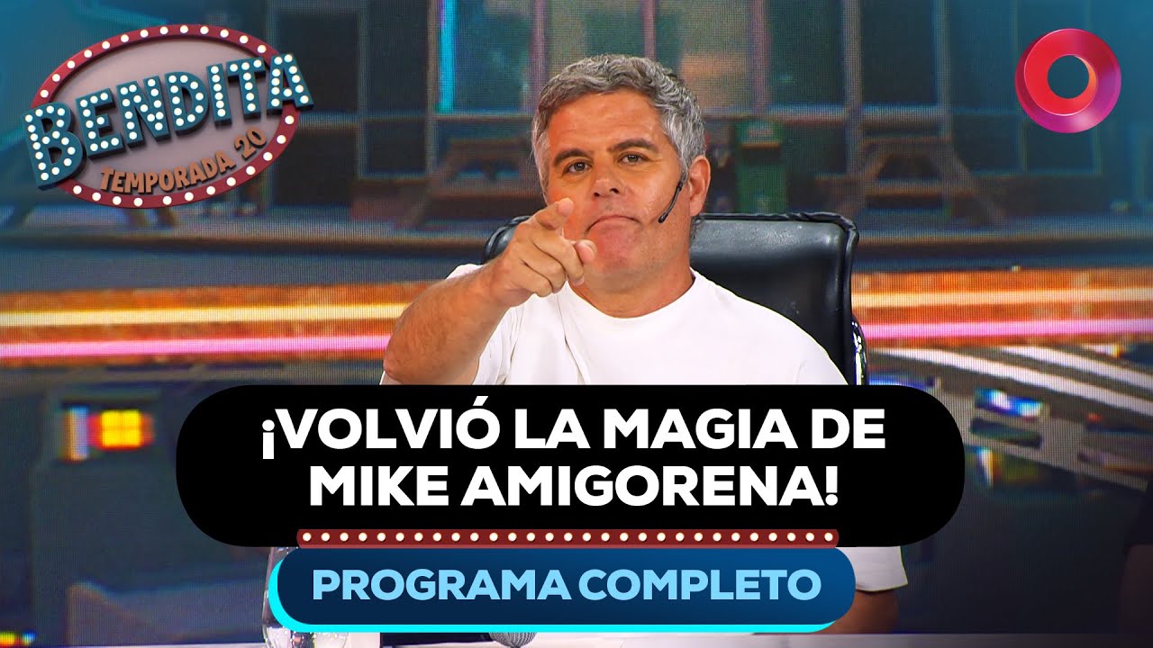 ¡Volvió la magia de Mike Amigorena! | #Bendita Completo 05/12 - El nueve
