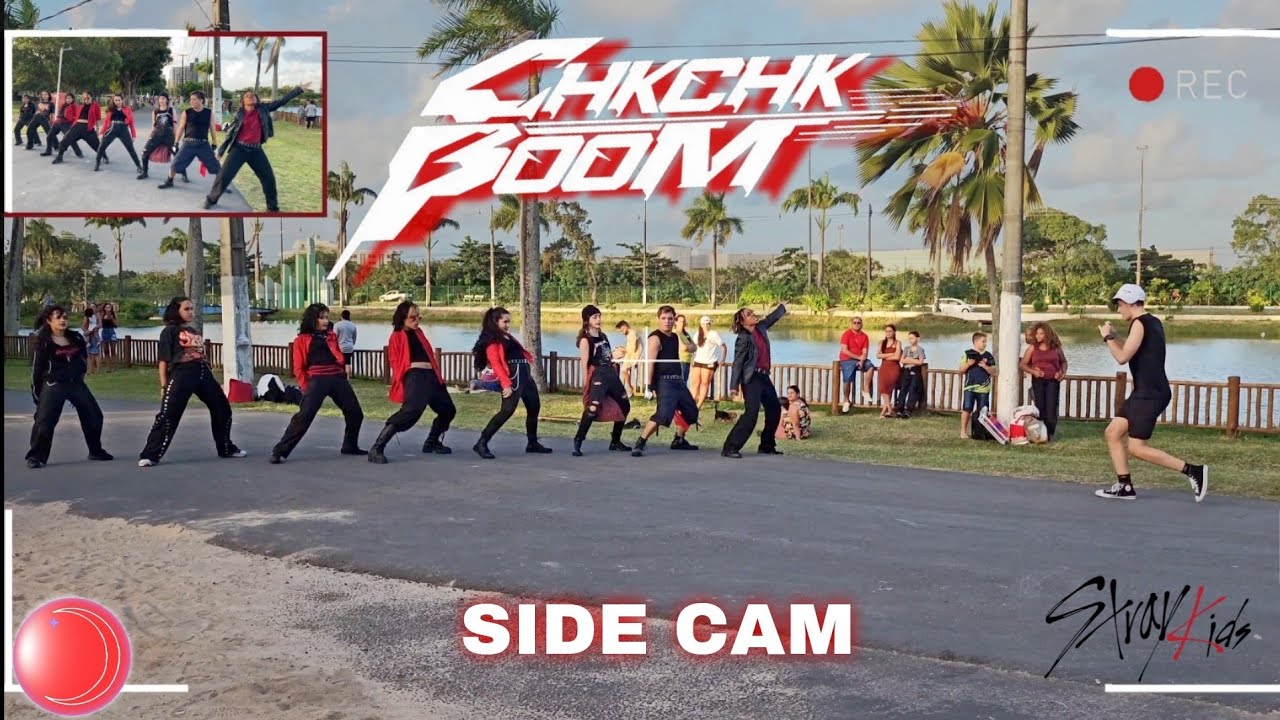 [ KPOP IN PUBLIC / SIDE CAM ] STRAY KIDS (스트레이 키즈)- CHK CHK BOOM | Dance cover by BM from Brazil