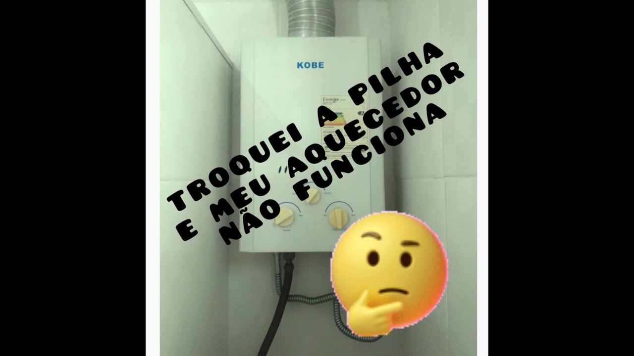 Troquei a pilha e meu aquecedor não funciona o que pode ser ?