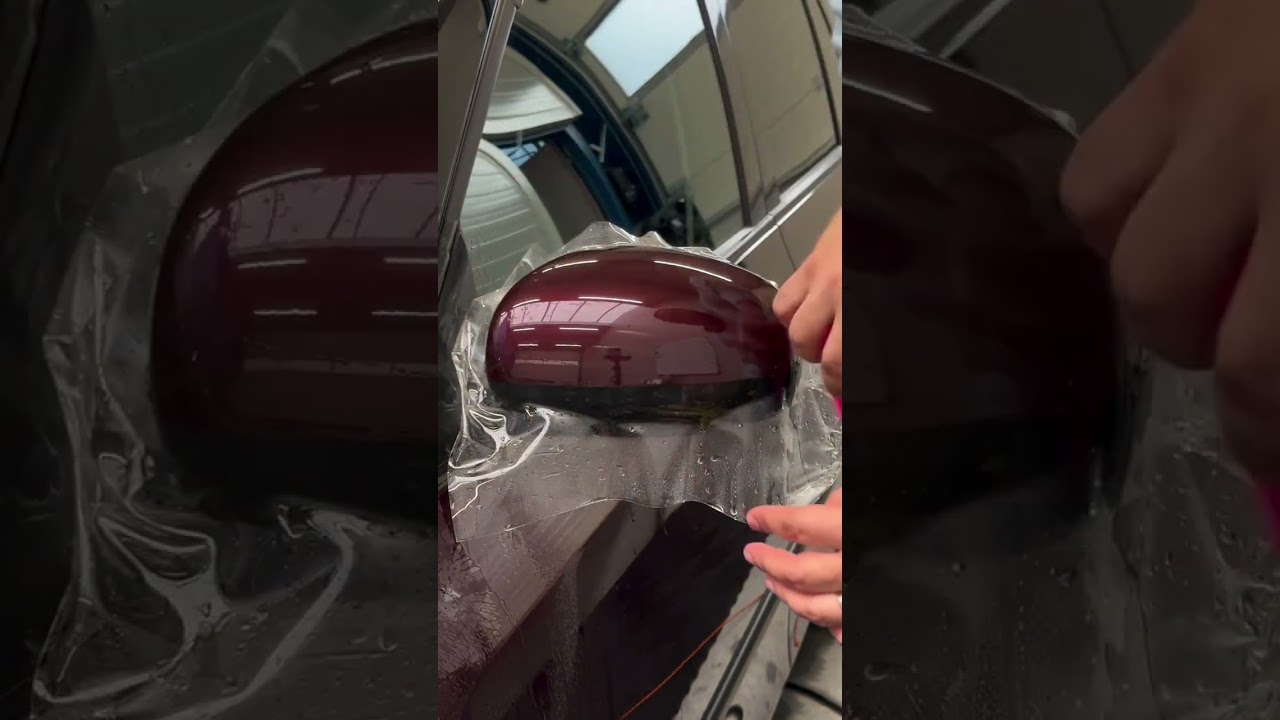 How to Install PPF (Paint Protection Film) on a Car Mirror