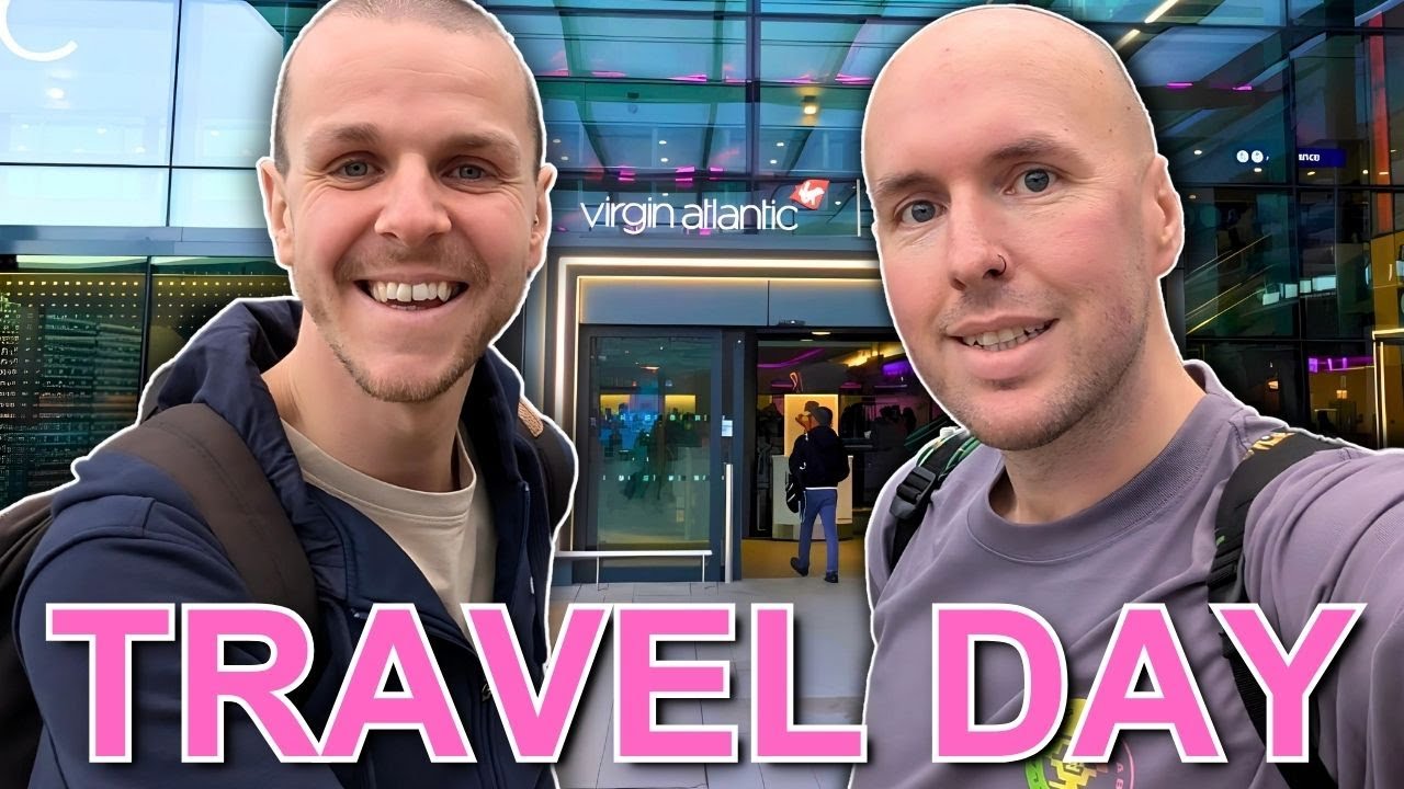 Flying to Orlando with Virgin Atlantic! Travel Day Vlog 🇬🇧✈️🇺🇸