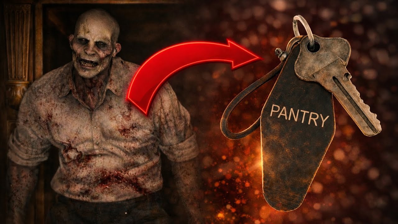 Easy Pantry Key - BIG CHEF Zombie - Resident Evil Requiem [Grace]