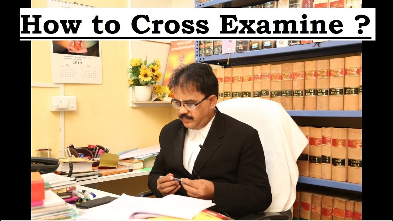 How to Cross Examine? | TAMIL