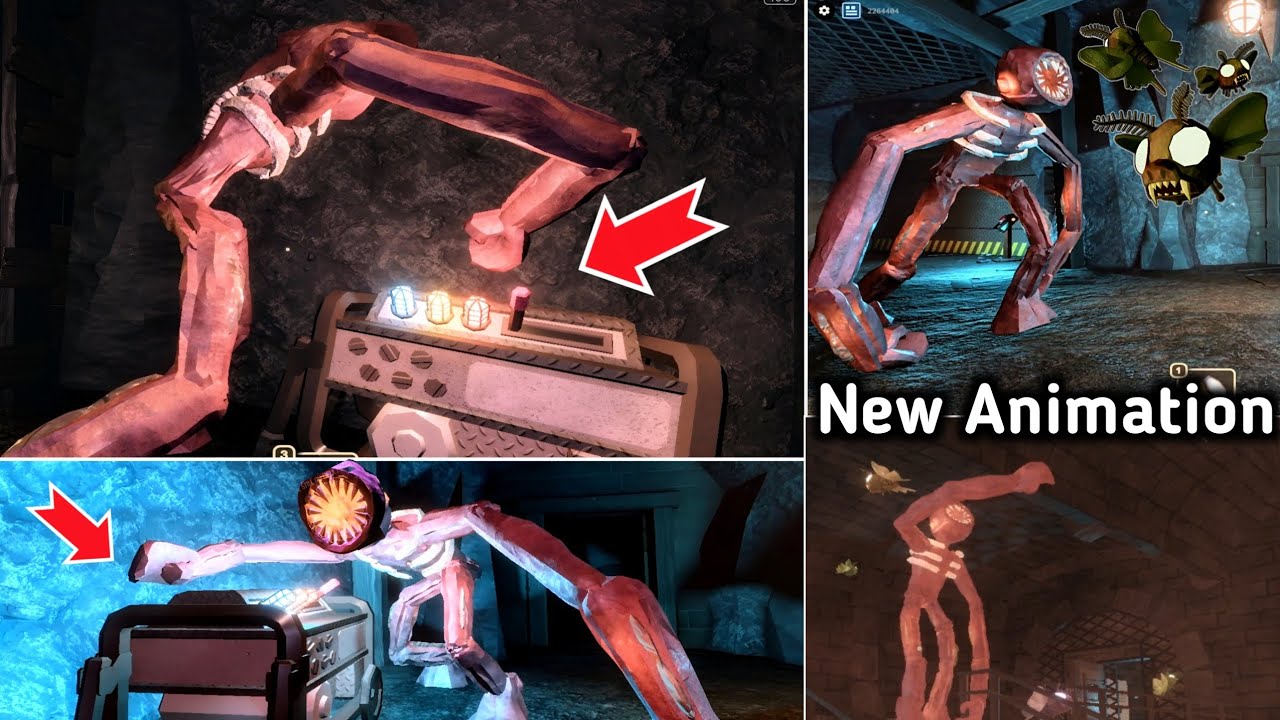Roblox DOORS : Content Update New Figure Break Generator + Kills Gloombats Animation
