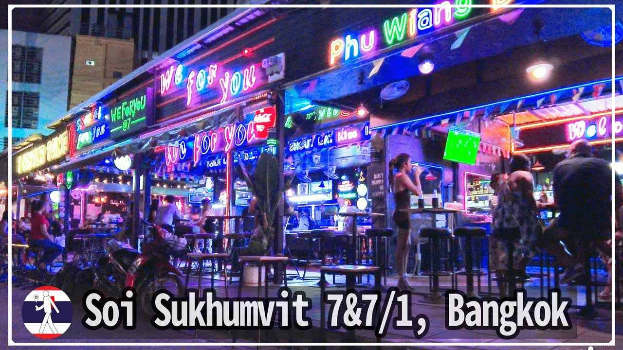 This alley can't be left out of Nana's nightlife. Soi Sukhumvit 7 & 7/1
