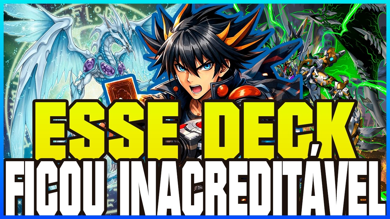 DLV MAX COM ESSE DECK CHAMOU MINHA ATENÇÃO E ME SURPREENDEU - YU-GI-OH Duel Links!