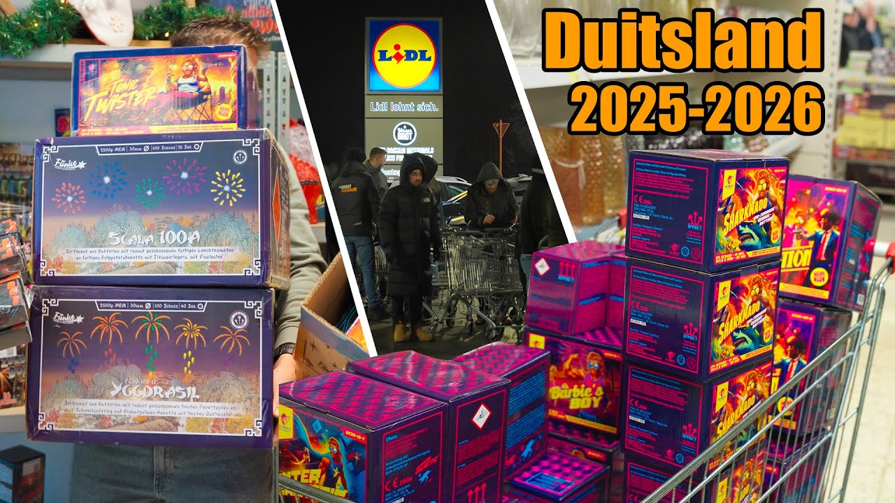 VUURWERK SHOPPEN DUITSLAND 2025-2026