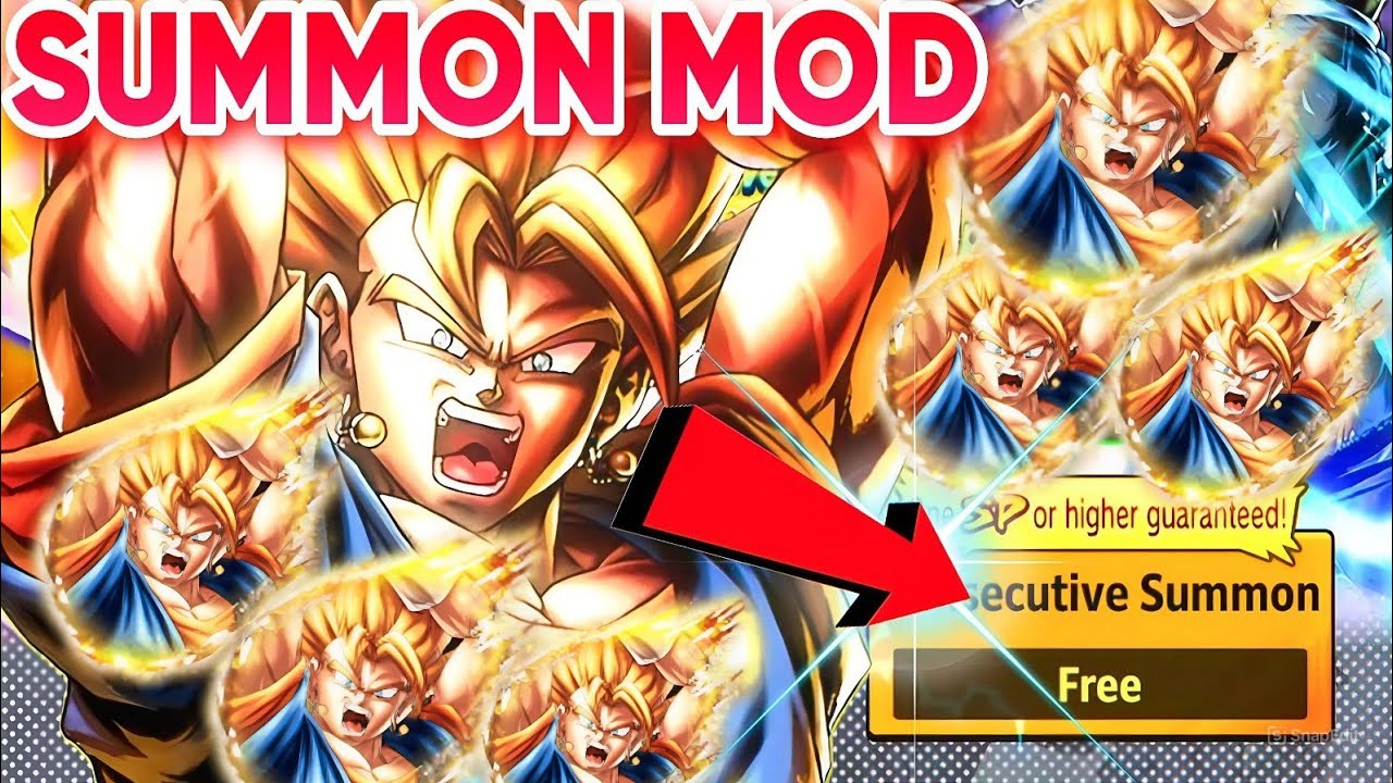 Новый мод призыва в Dragon Ball Legends 🤩 / Легенда СУПЕР ВЕДЖИТО / VIP-меню v6.19.1