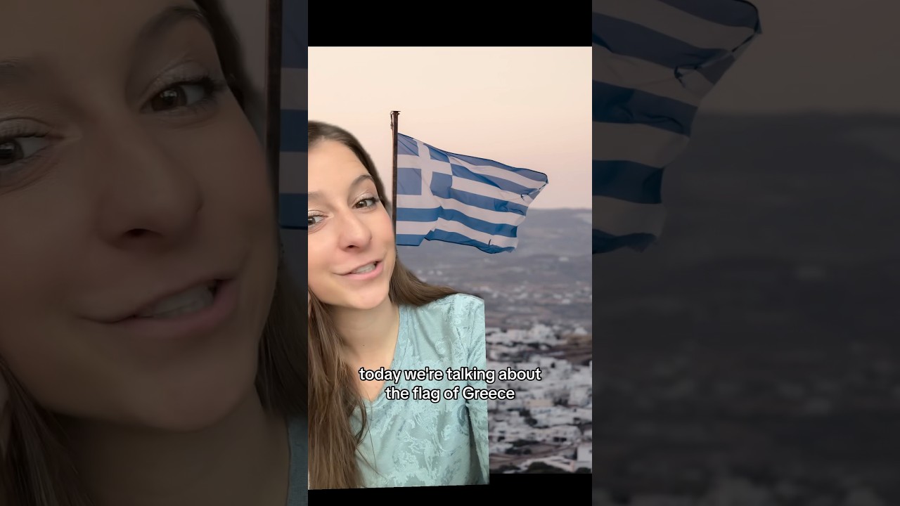 Did you know these Greece flag facts? #greece #flag #facts #funfacts #greekflag