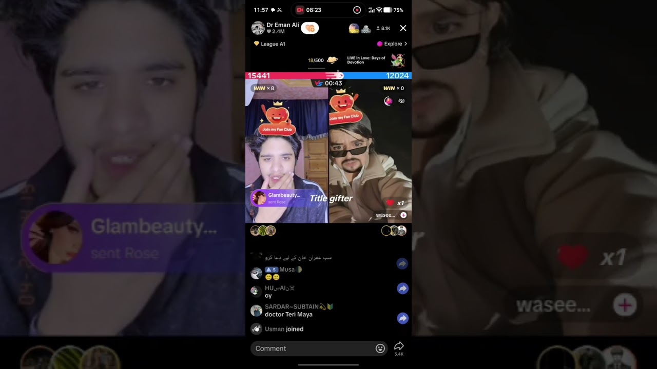 Valentine day special live ❣️| Dr eman live banned 😢