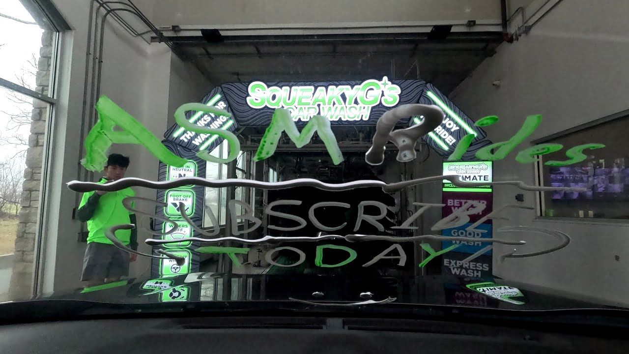 Squeaky G's Car Wash AVW Tunnel Bartlett, IL GoPro 4K POV ASMR