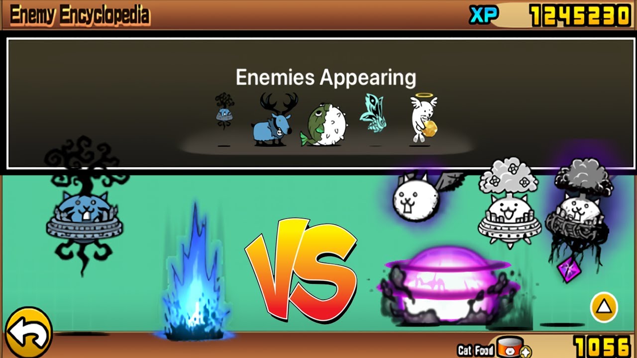 The Battle Cats - The Malevolent Bird VS Crazed Bird Cat + Li´l Flying Cat + Manic Flying Cat Stages