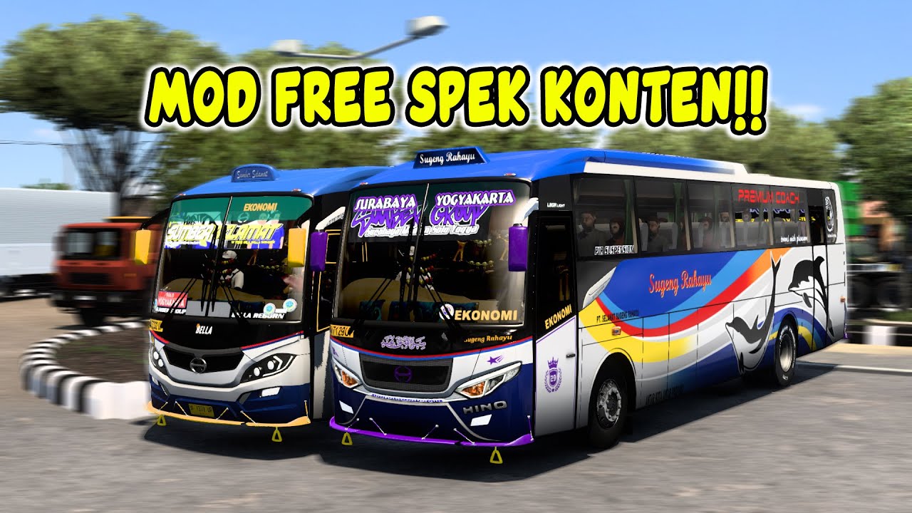 Mod Free Spek Konten!! Modif Bis Discovery Spek Jatiman | ETS-2 INDONESIA