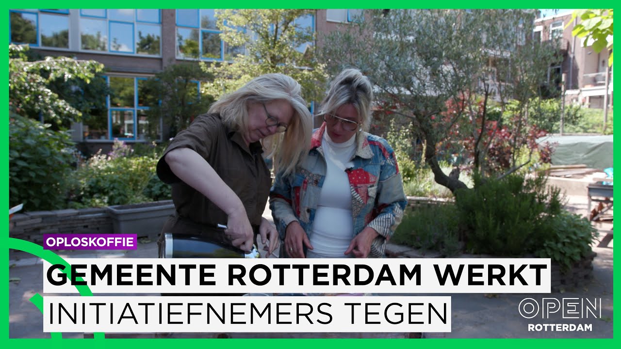 Ombudsman slaat alarm: gemeente Rotterdam maakt het initiatiefnemers onnodig moeilijk | OPLOSKOFFIE