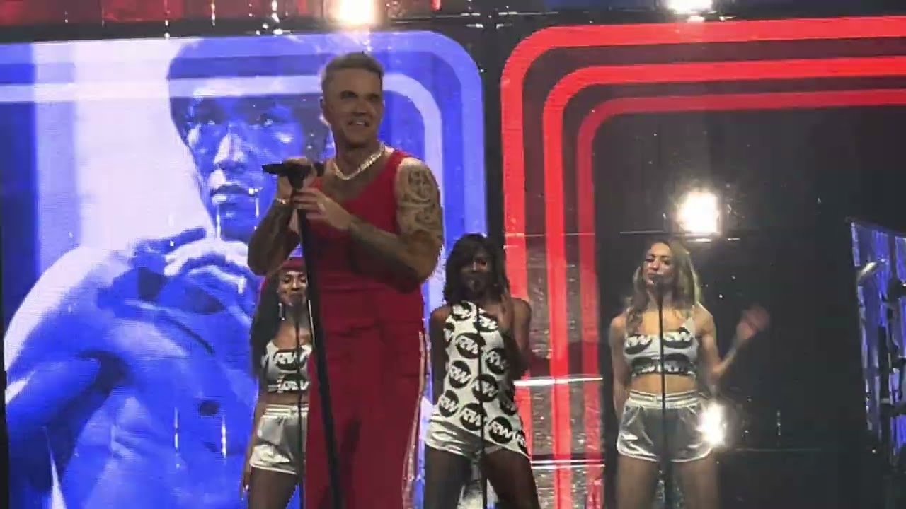 Robbie Williams - Let me entertain you (Britpop tour live Gelsenkirchen 25.06.2025)