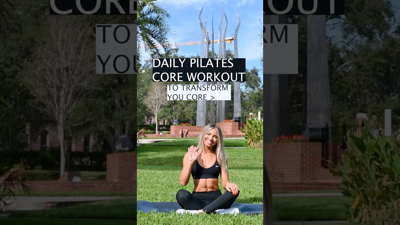 Daily pilates core workout! 
