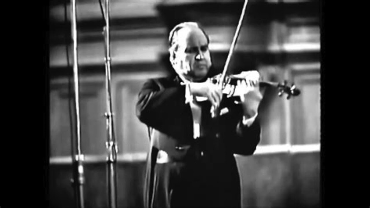 David Oistrakh  Glazunov Mazurka Oberek , Kiril Kondrashin, Moscow 1954 Live