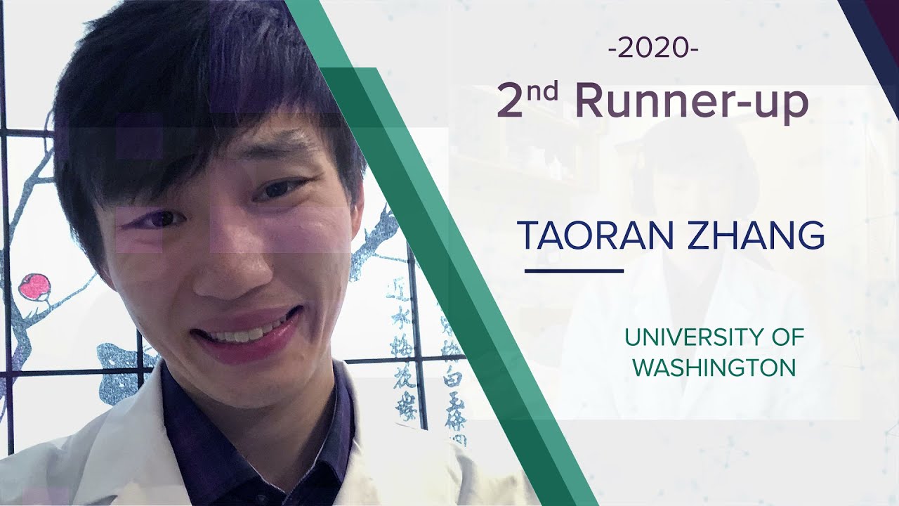 2020 NPCC 2ND RUNNER-UP - TAORAN ZHANG - UNIVERSITY OF WASHINGTON