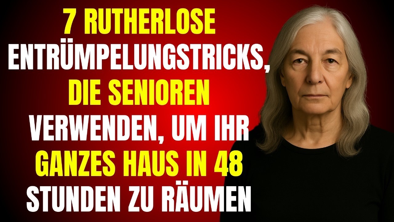 7 gnadenlose Entr&uuml;mpelungs-Tricks, mit denen Senioren ganze H&auml;user in 48 Stunden leer r&auml;umen
