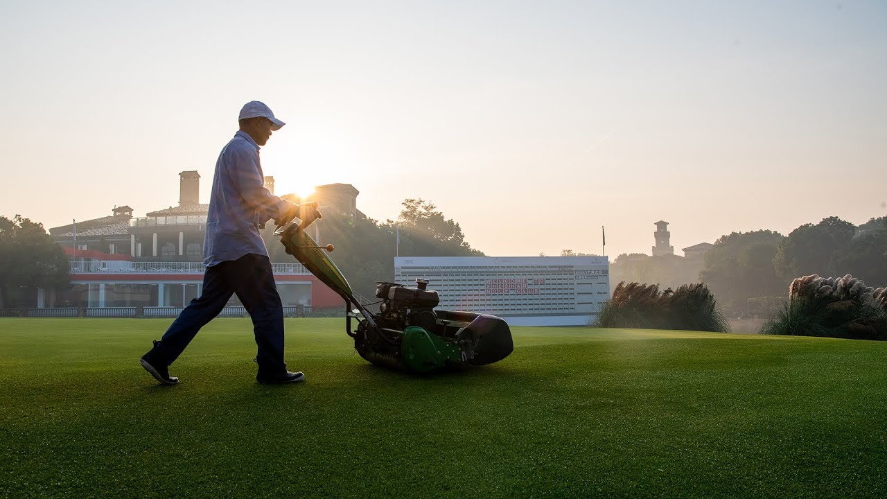Final Preparations at Sheshan International Golf Club