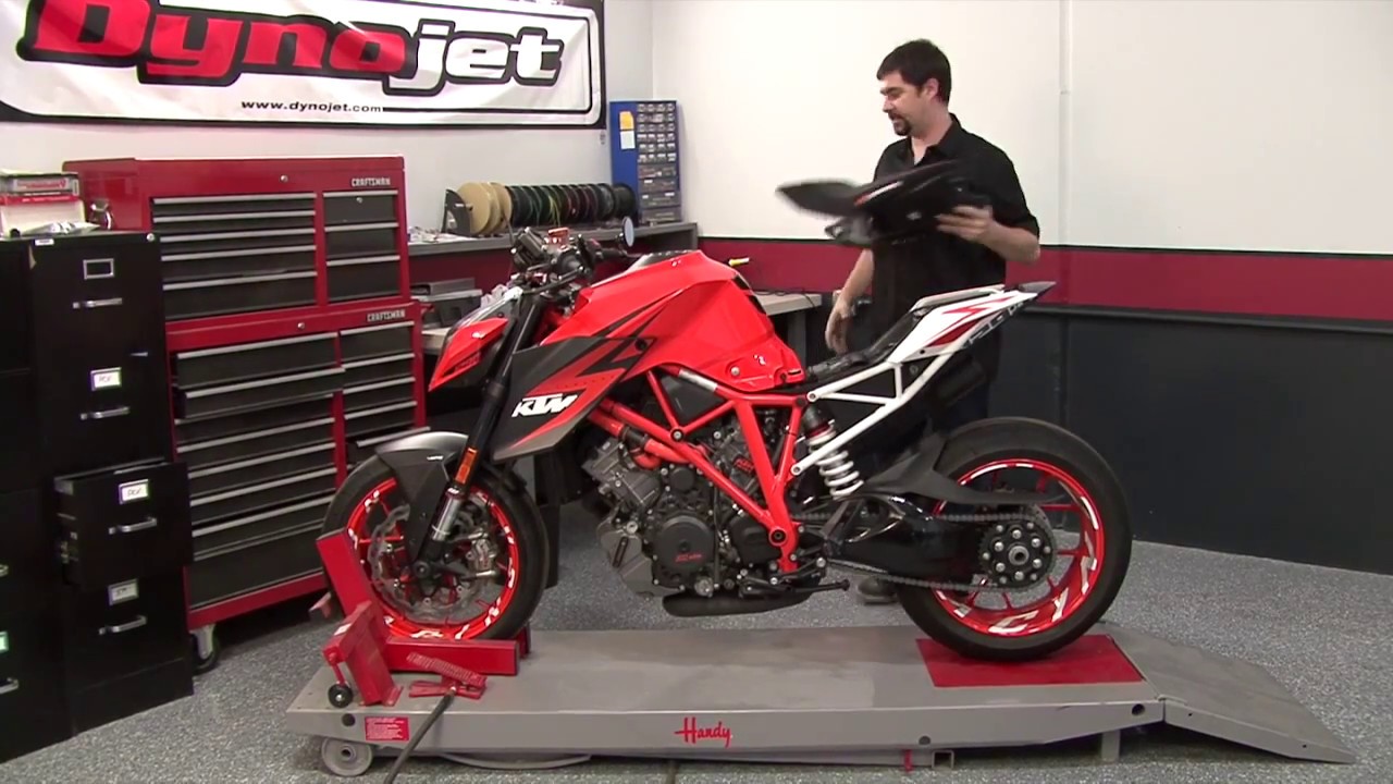 Установка Power Commander V: KTM 1290 Super Duke 2014 года