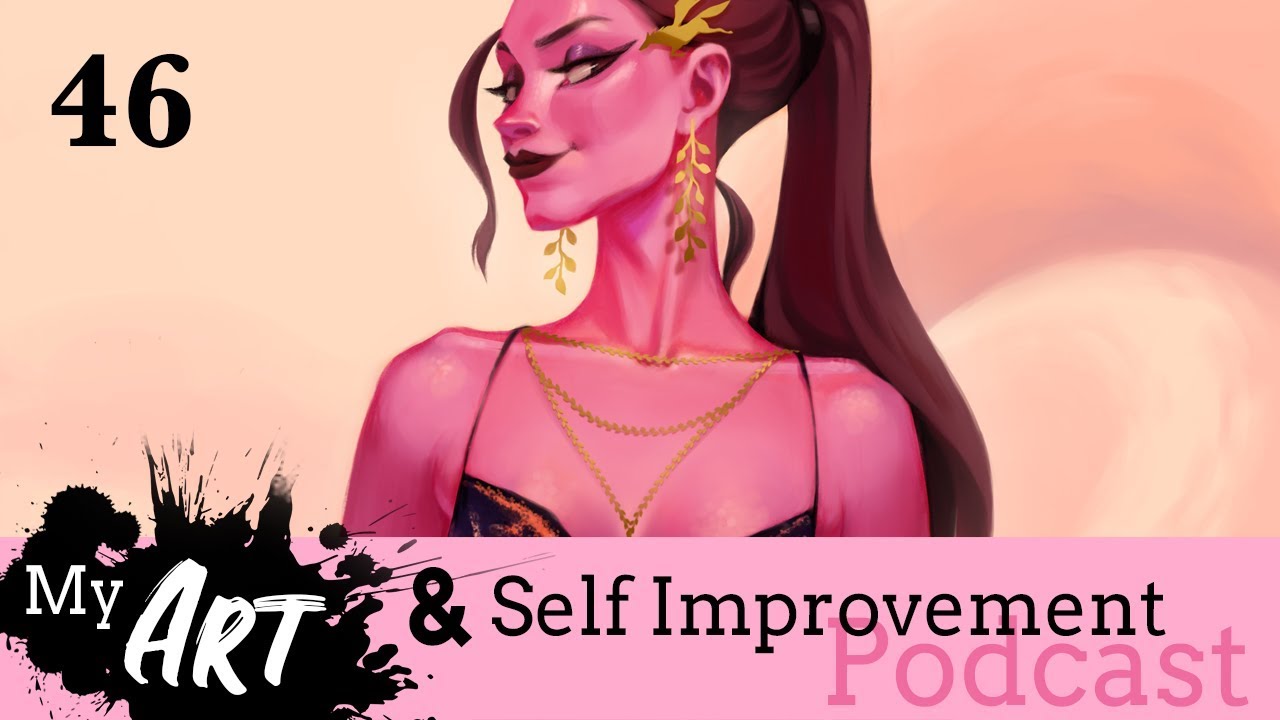 UNHAPPINESS IS WEIRDLY PLEASURABLE | Ep. 46 | My Art & Self Improvement Podcast | katyarrington