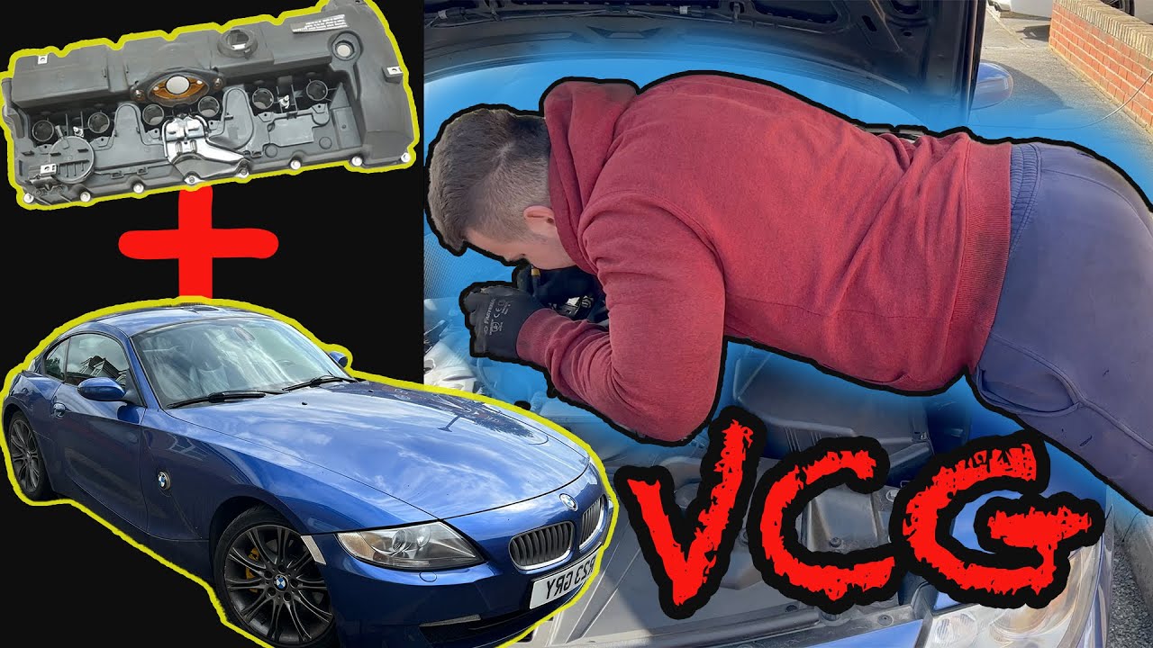 BMW Z4 30i E85 N52 Valve Cover Gasket Replacement || N52 Valve Cover Replacement