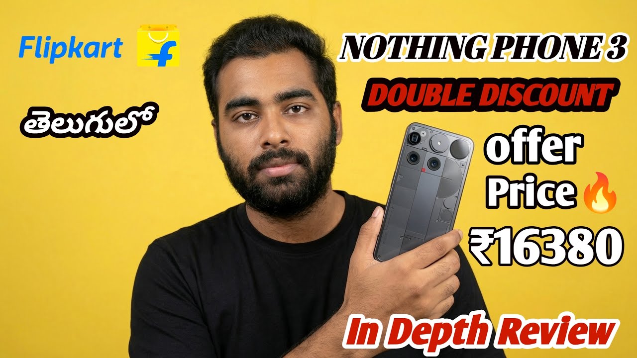 Nothing phone 3 offer price ₹16380🔥In Depth Review  